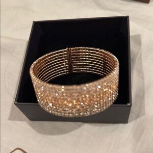 Elegant colored diamond bracelet